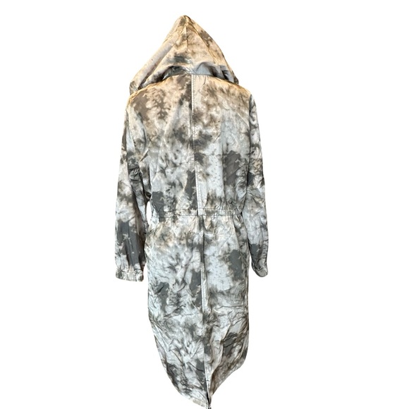 Stylish Tie-Dye Hooded Jacket - Picture 8 of 14